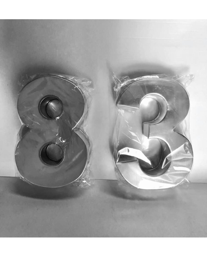 FORMAS NÚMERO PEQUENA +/- 30 CM