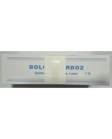 CINTAS DE BOLO DE ARROZ AZUIS 6 CM