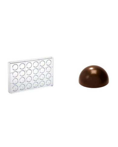 MA5000 - POLYCARBONATE CHOCOLATE MOULD SPHERE 3D