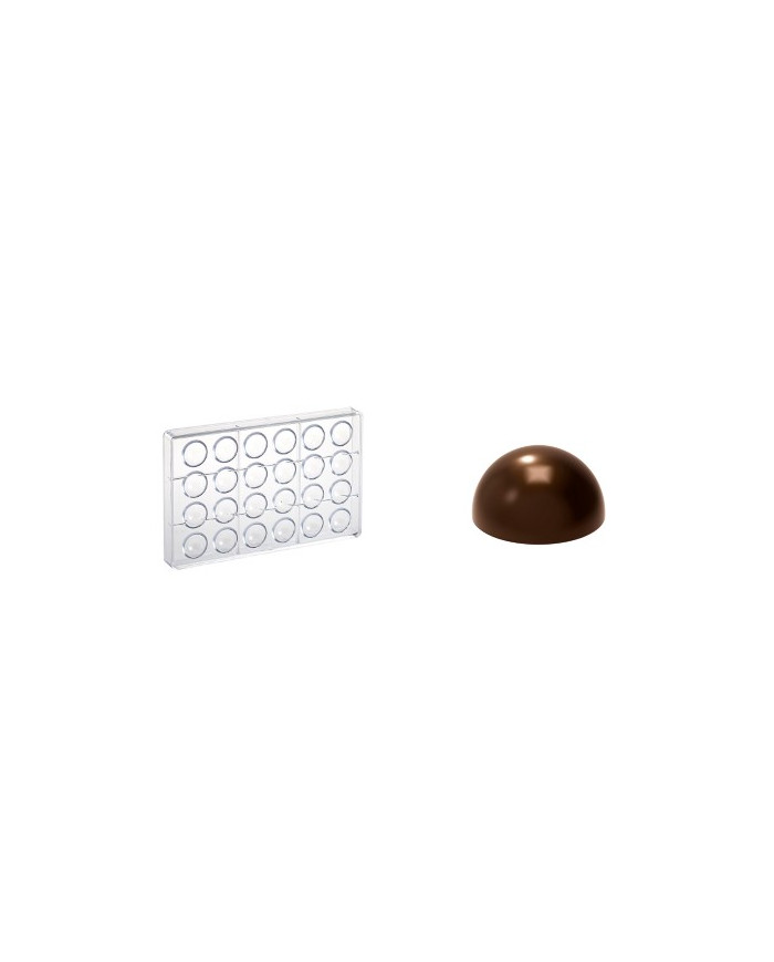 MA5000 - POLYCARBONATE CHOCOLATE MOULD SPHERE 3D
