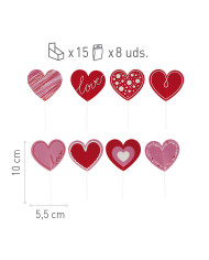 354194 - CAKE TOPPER MOM COM FLORES