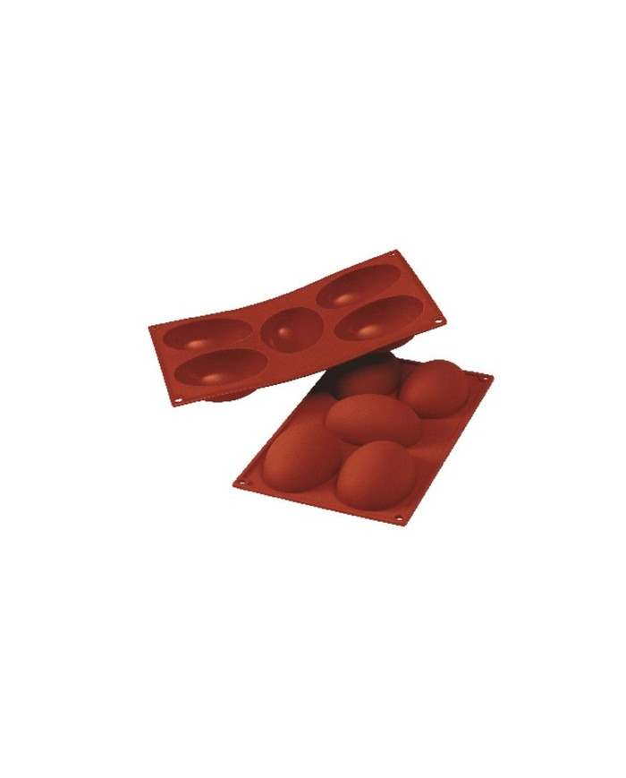SF041 - MOLDE SILICONE OVOS 73X102X36MM (130ML)