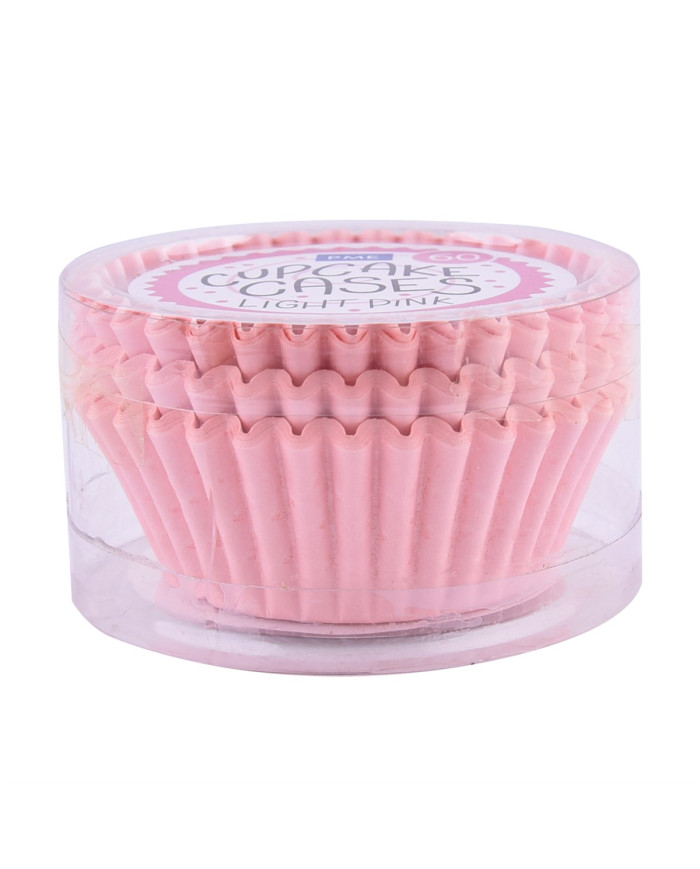 CÁPSULAS P/CUPCAKES ROSA CLARO (60UN) - BC608