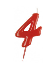 VELA COMIC VERMELHA (12 UN)