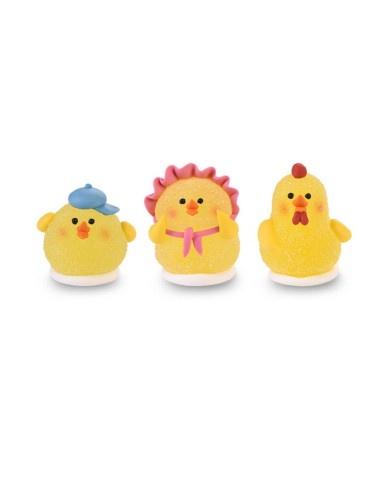 19052 - PINTAINHOS EM GOMAS DE AÇÚCAR (3 MODELOS)