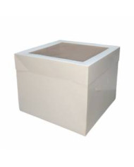 AZ01987 - CAIXA PARA BOLO COM JANELA SUPERIOR - 25 X 25 X 20 CM