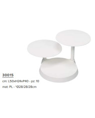 SUPORTE P/BOLOS 3 ANDARES BRANCO - 30015