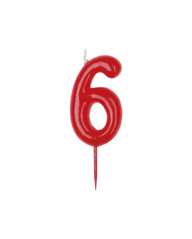 VELA COMIC VERMELHA (12 UN)