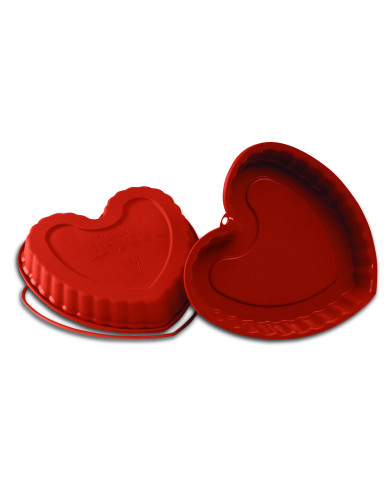 MF10850 - MOLDE SILICONE CORAÇÃO 22 CM