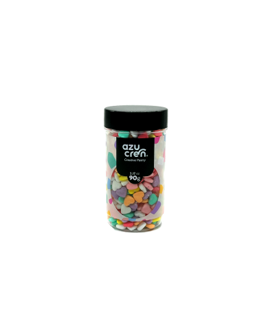 AZ01280 - CORAÇÕES EM AÇÚCAR SORTIDOS 90 GR