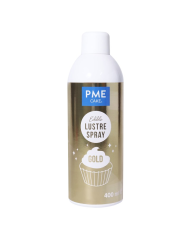 LS814 - SPRAY LUSTRE COMESTÍVEL - OURO (400ML)
