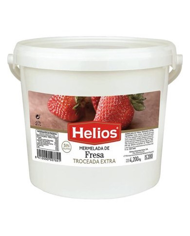 CREME COM PEDAÇOS MORANGO 50% 420 gr