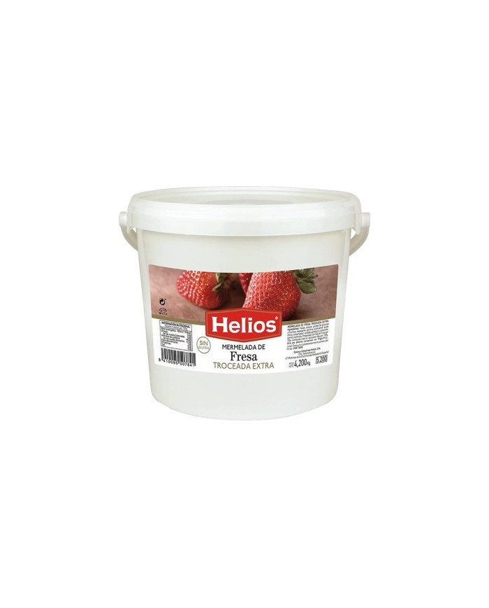 CREME COM PEDAÇOS MORANGO 50% 420 gr