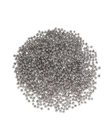 433082 - PERLAS AÇÚCAR PRATA  0.2CM  - 500GR