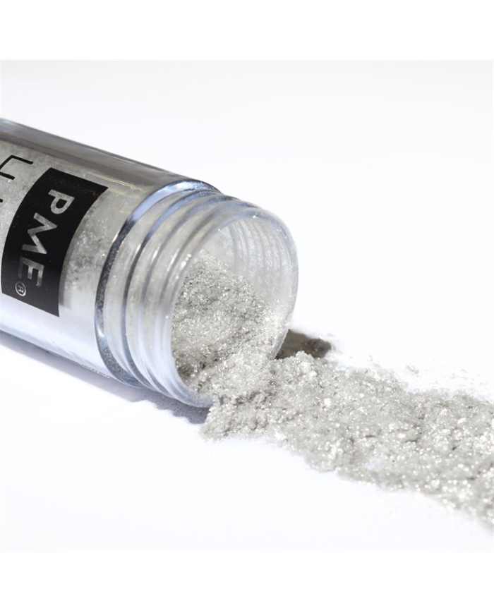 SW52 - PÓ BRILHANTE COMESTÍVEL COR PRATA 10 GR