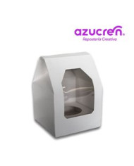 AZ01548 - CX BRANCA P/ 1 CUPCAKE 10 X 10 X 10