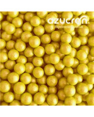 DE64126 -  PÉROLAS DE AÇÚCAR BRANCAS 4 MM +  7 MM (90 GR)