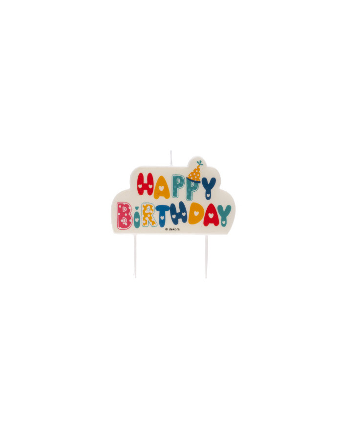 345417 - VELA HAPPY BIRTHDAY 10X6 CM