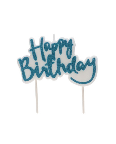 345415 - VELA HAPPY BIRTHDAY AZUL