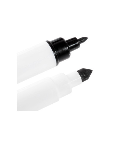 CANETA PUNTA DUPLA PRETA (4) - REFº 23122Z