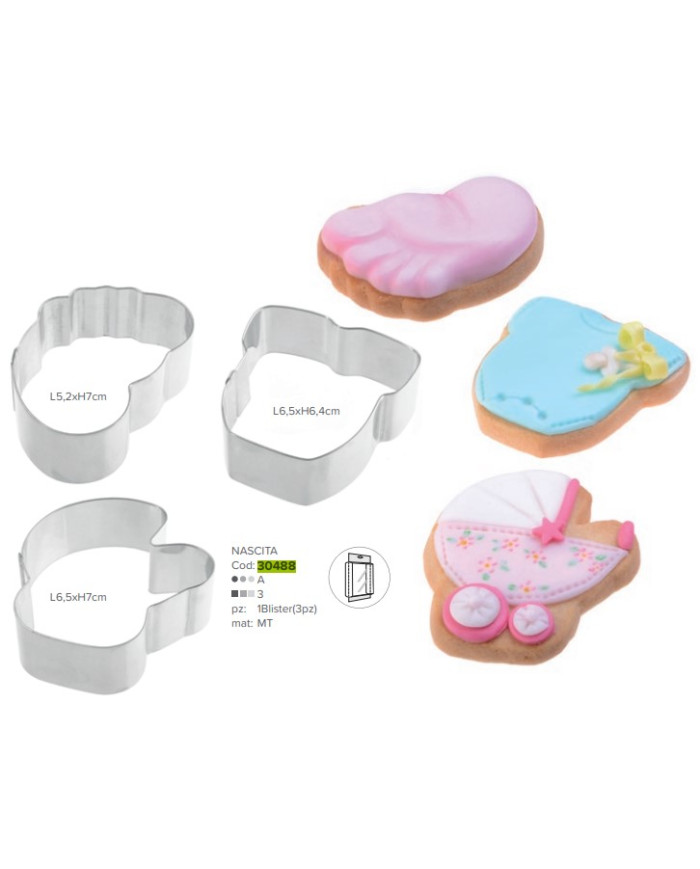 MOLDE BATIZADO - REFª 30488