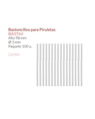 LS173- PALITOS LOLLIPOP 20CM -25UNID