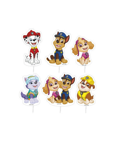 359001 - CAKE TOPPER PATRULLA PATA 6MOD