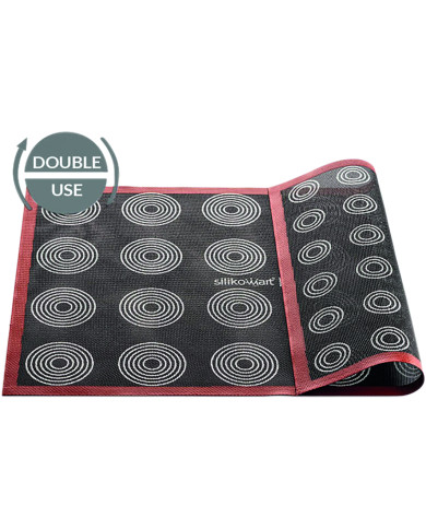 MF11895 - TAPETE DE COZER C/ CIRCULOS 58X38 CM