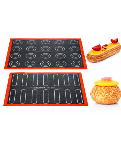 MF11897 - Tapete Micro Perfurado Macarrons/Eclair 40X30 cm