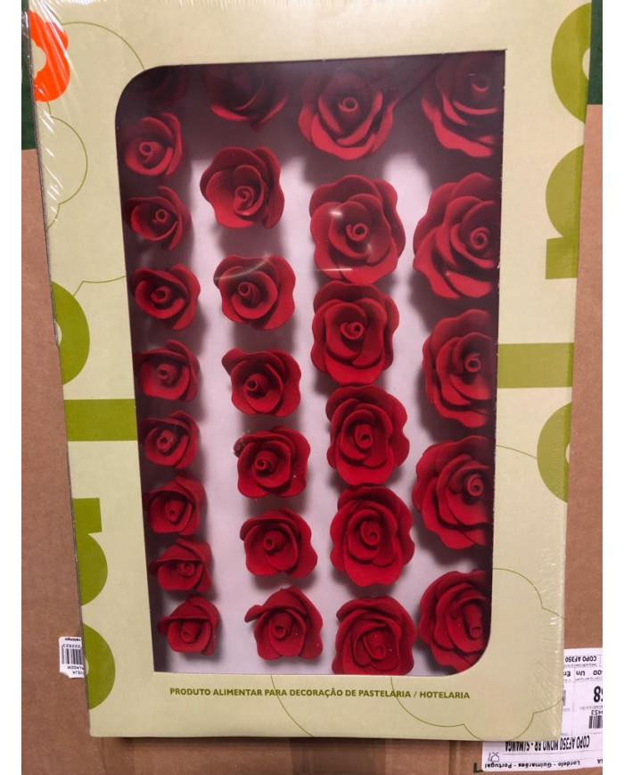 ROSA BOUQUET C/27 VERMELHO - 10400116V
