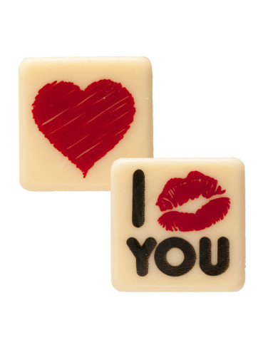 Placa Chocolate I LOVE YOU - 427711