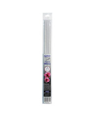 FW118 - ARAMES PARA FLORES BRANCAS CALIBRE 18, 36 CM, 50 UNID
