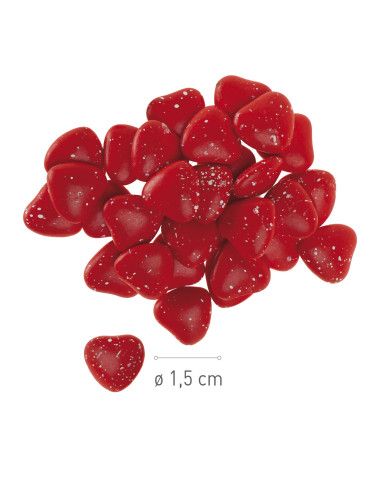 433100 - CORAÇÕES RECHEADOS COM CHOCOLATE 250 GRS