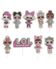 Toppers LOL de Papel - 339268