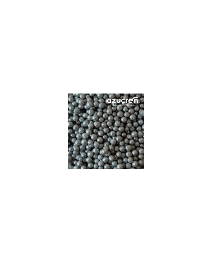 AZ01143 - PEROLA AÇÚCAR PRATA 4 MM (90 GR)