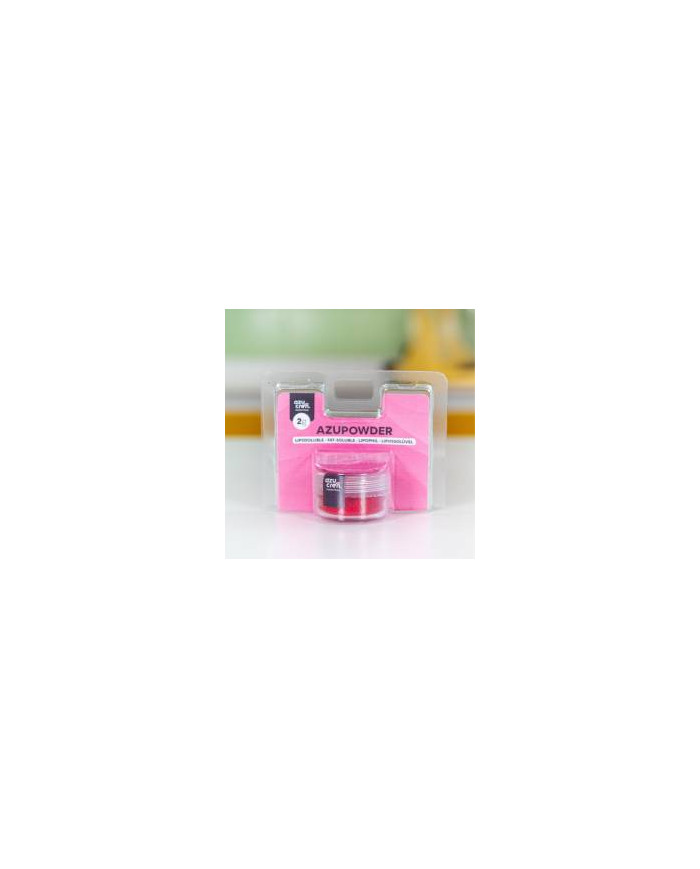 AZ02099 - CORANTE LIPOSSOLUVEL EM PÓ ROSA 30ML AZUPOW