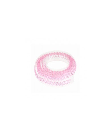 FITA STRASS ADESIVOS 90CM ROSA - REFª 25027B