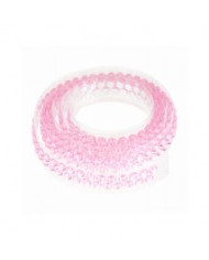FITA STRASS ADESIVOS 90CM ROSA - REFª 25027B