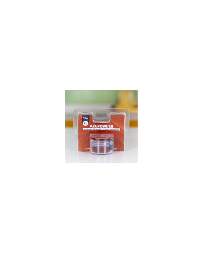 AZ02095 - CORANTE LIPOSSOLUVEL CONCENTRADO EM PÓ CASTANHO 2 GR -  AZUPOW