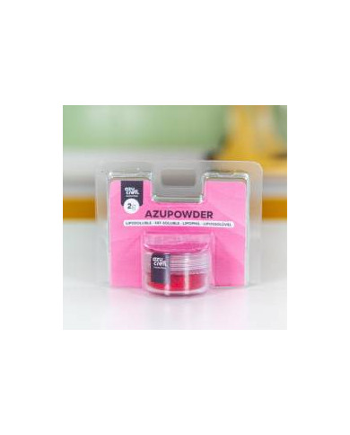 AZ02099 - CORANTE LIPOSSOLUVEL EM PÓ ROSA 30ML AZUPOW