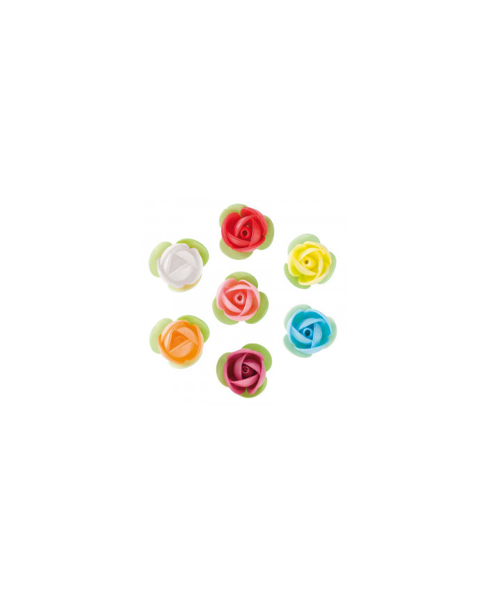 Rosas sortidas com folhas - 126132