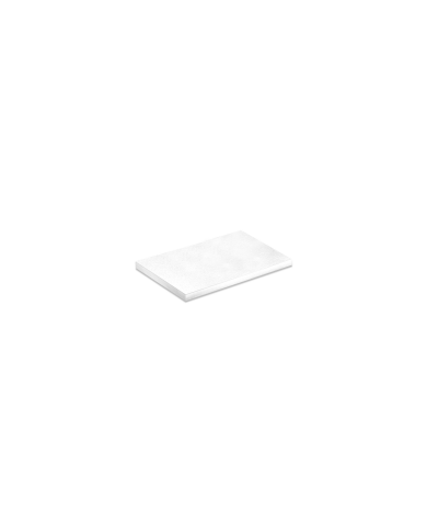 540370 - BASE DE TARTA RECTANGULAR BLANCA 30X40 H1.2CM