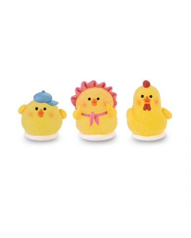 19052 - PINTAINHOS EM GOMAS DE AÇÚCAR (3 MODELOS)