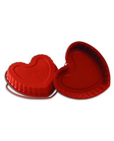 MF10850 - MOLDE SILICONE CORAÇÃO 22 CM