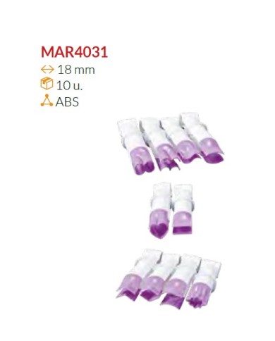 MAR4031 - SORTIDO DE CRIMPERS MARCA 12 MM