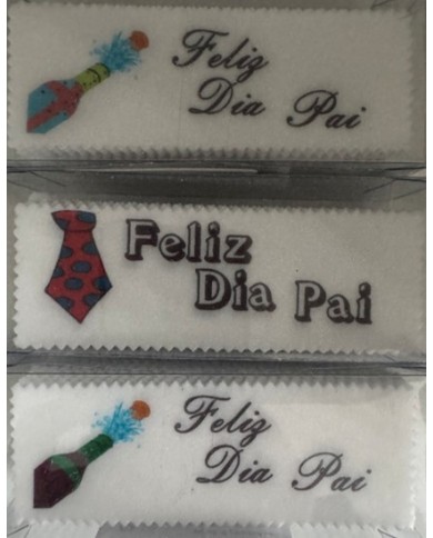 PLACAS OBREIA "FELIZ DIA DO PAI" C/50