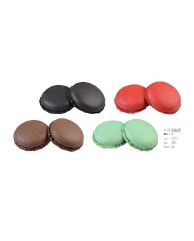 MACARONS D3,5 SORT 4 CORES (384)- 25629