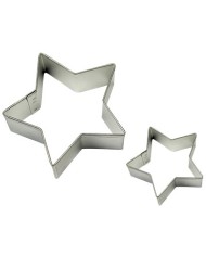 SC605 - CORTADOR BOLACHAS ESTRELHAS (2UN)