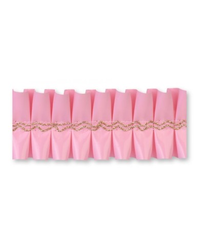 24192B - FITA CONTORNO BOLO  - ROSA 10 MT