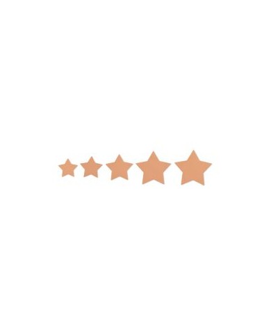 92052 - KIT ESTRELAS CHOCO CARAMELO (25 UNID)